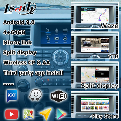 Interfejs wideo Android carplay Android auto box dla Nissan Armada TA60 2008-2015
