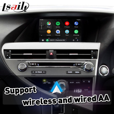 Lsait bezprzewodowy interfejs samochodowy Carplay Android dla Lexus RX 270 350 450h F Sport AL10 2012-2015
