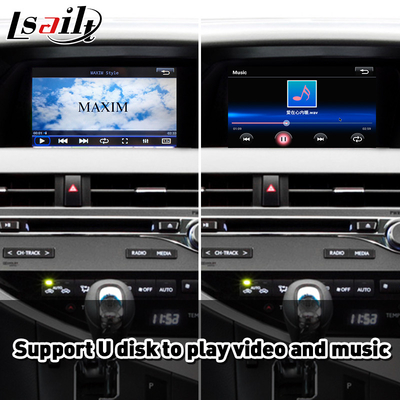 Lsait bezprzewodowy interfejs samochodowy Carplay Android dla Lexus RX 270 350 450h F Sport AL10 2012-2015