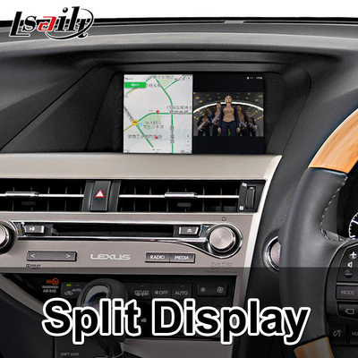 Interfejs wideo Lsailt Android Carplay dla Lexus RX270 RX350 RX450h RX sterowanie myszą 2012-2015