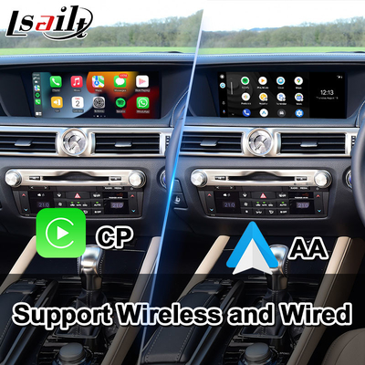 Lsailt Android Car Multimedia Interface dla Lexus GS300h GS200t GS350 GS450h GSF GS L10 2016-2020