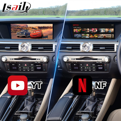 Lsailt Android Car Multimedia Interface dla Lexus GS300h GS200t GS350 GS450h GSF GS L10 2016-2020