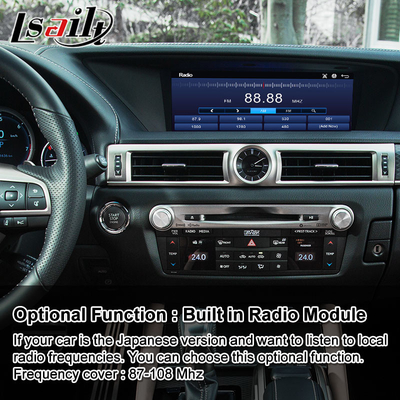 Lsailt Lexus Video Interface dla GS350 GS200t GS300h GS450h AWD F Sport 2016-2020
