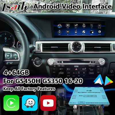 Lsailt Lexus Video Interface dla GS350 GS200t GS300h GS450h AWD F Sport 2016-2020