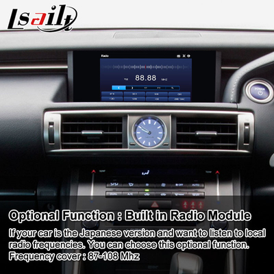 Lsailt Android Multimedia Interface dla Lexus IS 300h 250 350 200t 300 AWD F Sport XE30 2013-2016