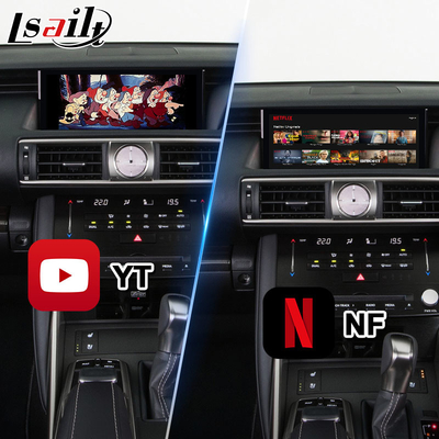 Lsailt Android Carplay Interface dla Lexus IS200T IS300H IS350 IS300 F Sport AWD IS XE30 2017-2020