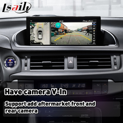 Bezprzewodowy Carplay & Android Auto Interface dla Lexus CT 200h FSport CT 2017-2022
