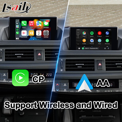 Lsailt Android Video Interface dla Lexus CT200h CT F Sport Mouse Control 2014-2017