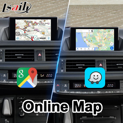 Lsailt Android Video Interface dla Lexus CT200h CT F Sport Mouse Control 2014-2017