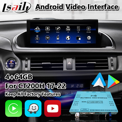 Interfejs wideo nawigacyjny dla Lexus CT 200h FSport 2017-2022