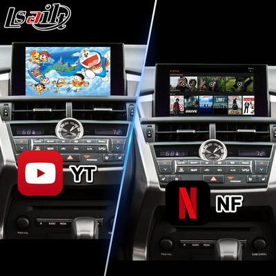 Lsailt Android Multimedia Video Interface dla Lexus NX300h NX200t NX F-Sport Touchpad Control 2014-2017