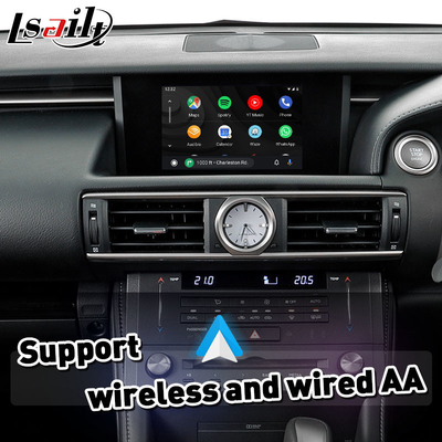 Bezprzewodowy interfejs Android Auto Carplay dla Lexus RC 350 300h 200t 300 AWD F Sport 2014-2018