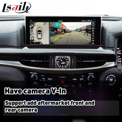 Bezprzewodowy CP AA Android Auto Carplay Interface dla Lexus LX 450d 570 570s VDJ200 J200 2016-2021