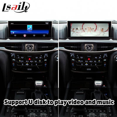 Bezprzewodowy CP AA Android Auto Carplay Interface dla Lexus LX 450d 570 570s VDJ200 J200 2016-2021