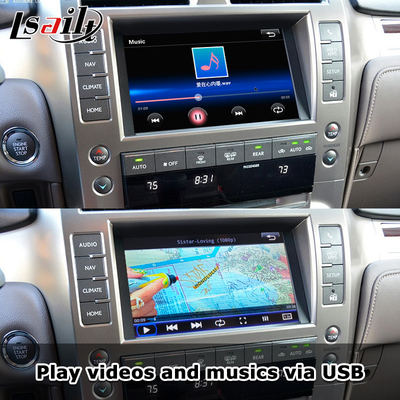 Interfejs Lexus CarPlay dla GX460 GX400 2014- z bezprzewodowym Androidem Auto przez Lsailt