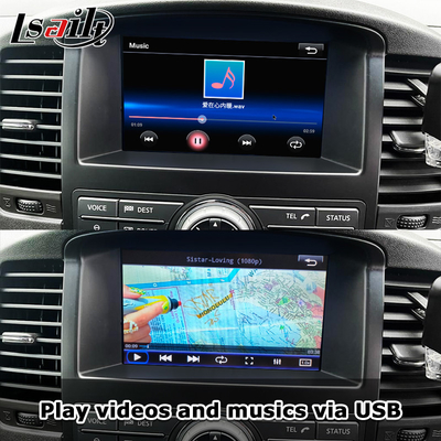 Bezprzewodowy interfejs CarPlay dla Nissan Pathfinder R51 Navara D40 2013-2016 Android Auto, CarLife, Mirror Link