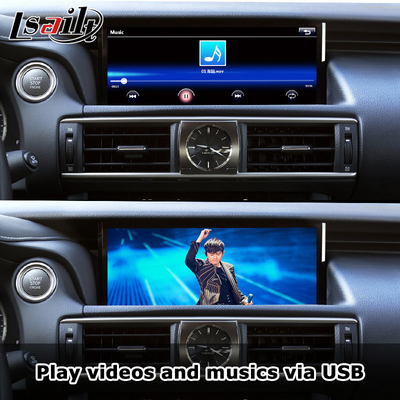 Pin to Pin Apple CarPlay Interface dla Lexus IS IS250 IS350 IS300 IS200t 2013-2021 Android Auto Decoder, Mirror Link