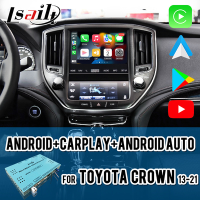 Lsailt CarPlay Android Multimedia Video Interface dla Toyota Crown, bez uszkodzenia instalacji, z YouTube, NetFlix