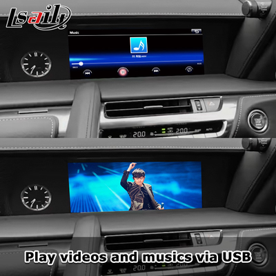 Bezprzewodowy interfejs CarPlay Android Auto Nawigacja GPS dla Lexus LC500h 2017-obecny NX LX LS GS przez Lsailt