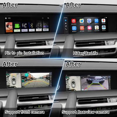 Bezprzewodowy interfejs CarPlay Android Auto Nawigacja GPS dla Lexus LC500h 2017-obecny NX LX LS GS przez Lsailt