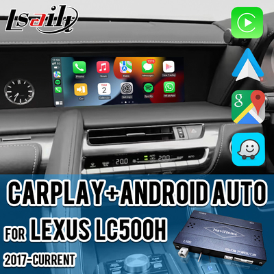 Bezprzewodowy interfejs CarPlay Zintegrowany ekran OEM dla Lexus LX570 LX460d 2016-2021 Android Auto Video Interface