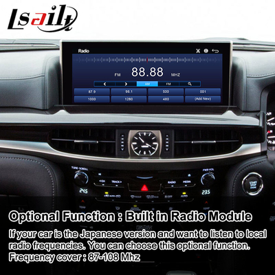 Lsailt Android Carplay Video Interface dla Lexus LX 450d 570 570s VDJ200 J200 2016-2021
