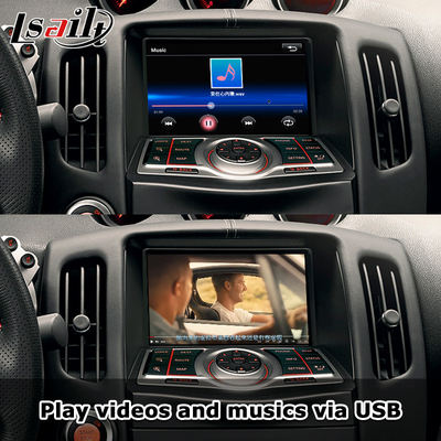 Lsailt Carplay Interface Box dla Nissana 370Z 2010-2020 Android Auto Support Komanda głosowa, sterowanie