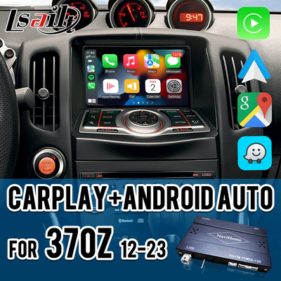 Lsailt Carplay Interface Box dla Nissana 370Z 2010-2020 Android Auto Support Komanda głosowa, sterowanie