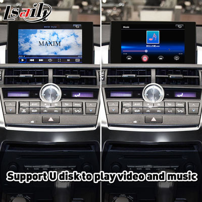 Lsailt / Navihome Android Auto Carplay Interface dla Lexus NX300h NX200t Knob Control 2014-2017 NX ES RX