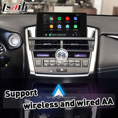 Lsailt / Navihome Android Auto Carplay Interface dla Lexus NX300h NX200t Knob Control 2014-2017 NX ES RX