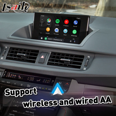 Navihome Carplay Interface Box dla Lexus CT200h CT 200h F Sport Knob Control 2014-2022
