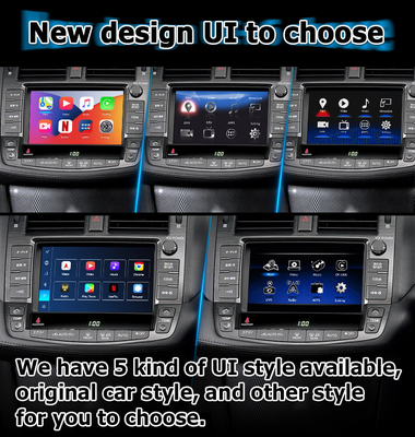 Toyota Crown GRS204 URS206 UZS207 S200 Android bezprzewodowy Carplay Android Auto 8+128GB zasilany przez Qualcomm