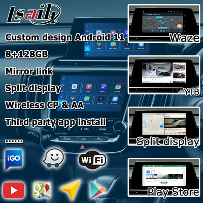 Toyota Crown S220 Android multimedialny bezprzewodowy carplay android auto napędzany przez Qualcomm 8+128GB