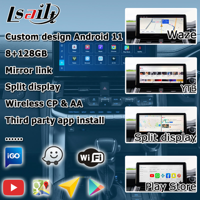 Toyota Land Cruiser LC300 modernizacja w stylu fabrycznym Android interfejs wideo carplay android auto
