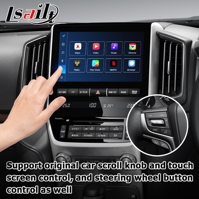 Toyota Land Cruiser LC200 Android interfejs wideo 8+128GB zasilany przez Qualcomm z carplay android auto