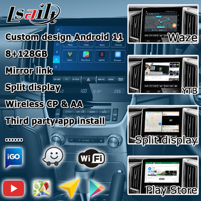 Toyota Land Cruiser LC200 Android interfejs wideo 8+128GB zasilany przez Qualcomm z carplay android auto