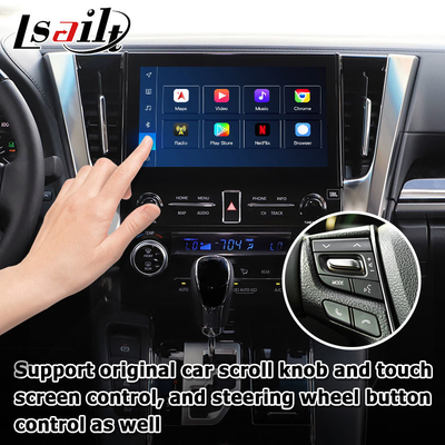 Toyota Alphard Vellfire AH30 serii Android Carplay skrzynka interfejsu Qualcomm 6125 8+128GB