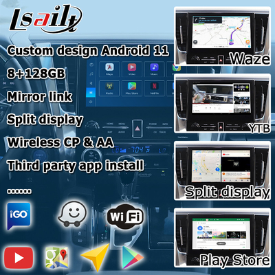 Toyota Alphard Vellfire AH30 serii Android Carplay skrzynka interfejsu Qualcomm 6125 8+128GB
