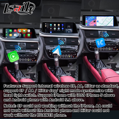 Lexus RX 8+128GB Qualcomm Android Multimedia Interface Box RX350 RX450h RX300 RX200t