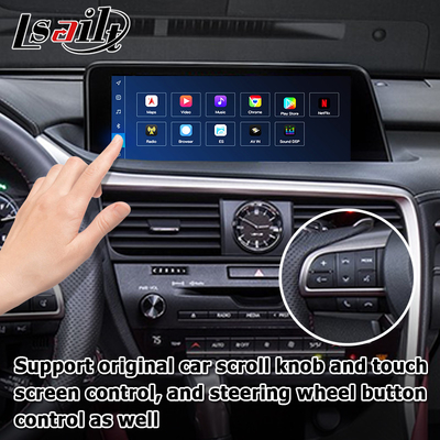 Lexus RX 8+128GB Qualcomm Android Multimedia Interface Box RX350 RX450h RX300 RX200t