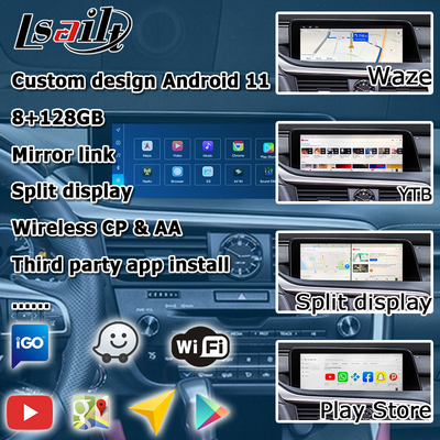 Lexus RX 8+128GB Qualcomm Android Multimedia Interface Box RX350 RX450h RX300 RX200t