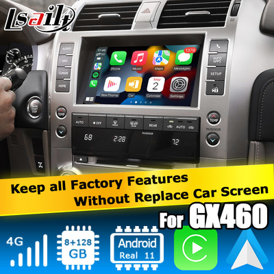 Lexus GX460 Android multimedialny Carplay android auto interfejs wideo