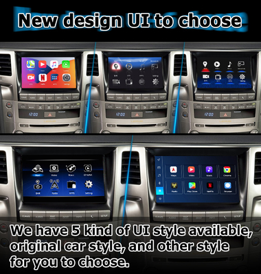 Lexus LX570 2013-2015 Android interfejs wideo oparty na Qualcomm 8+128GB Android 11