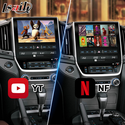 Lsailt Android Multimedia Video Interface dla Toyoty Land Cruiser 200 LC200 VX VXR VX-R 2016-2021