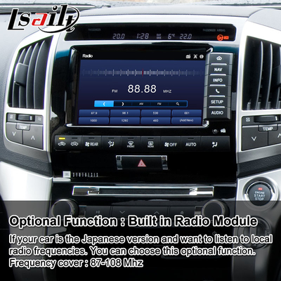 Lsailt Android Multimedia Video Interface dla 2012-2015 Toyota Land Cruiser LC 200 V8 LC200