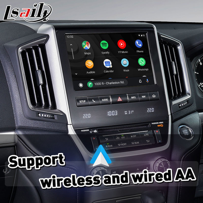Lsailt Android Multimedia Video Interface dla 2016-2021 Toyota Land Cruiser LC 200 GXL VX VXR VX-R Sahara LC200