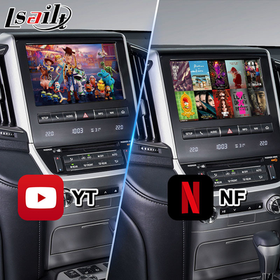 Lsailt Android Multimedia Video Interface dla 2016-2021 Toyota Land Cruiser LC 200 GXL VX VXR VX-R Sahara LC200