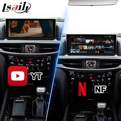 Multimedialny interfejs wideo Lsailt Android Carplay na lata 2016-2021 Lexus LX 570 LX570