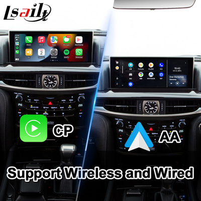 Multimedialny interfejs wideo Lsailt Android Carplay na lata 2016-2021 Lexus LX 570 LX570