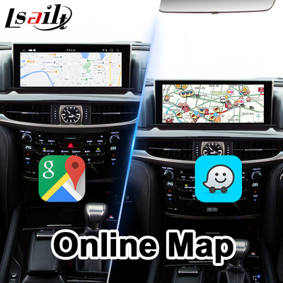Multimedialny interfejs wideo Lsailt Android Carplay na lata 2016-2021 Lexus LX 570 LX570
